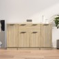 vidaXL Sideboards 3 Stk. Sonoma-Eiche Holzwerkstoff vidaXL Sideboards 3 Stk. Sonoma-Eiche Holzwerkstoff