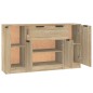 vidaXL Sideboards 3 Stk. Sonoma-Eiche Holzwerkstoff vidaXL Sideboards 3 Stk. Sonoma-Eiche Holzwerkstoff