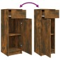 vidaXL 3-tlg. Badmöbel-Set Räuchereiche Holzwerkstoff vidaXL 3-tlg. Badmöbel-Set Räuchereiche Holzwerkstoff