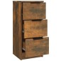 vidaXL Sideboards 3 Stk. Räuchereiche Holzwerkstoff vidaXL Sideboards 3 Stk. Räuchereiche Holzwerkstoff