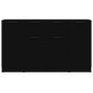 vidaXL Sideboards 3 Stk. Schwarz Holzwerkstoff vidaXL Sideboards 3 Stk. Schwarz Holzwerkstoff