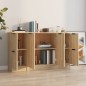 vidaXL Sideboards 3 Stk. Sonoma-Eiche Holzwerkstoff vidaXL Sideboards 3 Stk. Sonoma-Eiche Holzwerkstoff