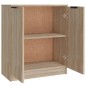 vidaXL Sideboards 3 Stk. Sonoma-Eiche Holzwerkstoff vidaXL Sideboards 3 Stk. Sonoma-Eiche Holzwerkstoff