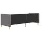 Tagesbett USB Hellgrau Stoff 90x200 cm Tagesbett USB Hellgrau Stoff 90x200 cm