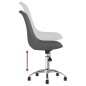 vidaXL Esszimmerstühle 2 Stk. Drehbar Dunkelgrau Stoff vidaXL Esszimmerstühle 2 Stk. Drehbar Dunkelgrau Stoff