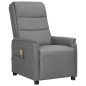 Massagesessel Grau Kunstleder Massagesessel Grau Kunstleder