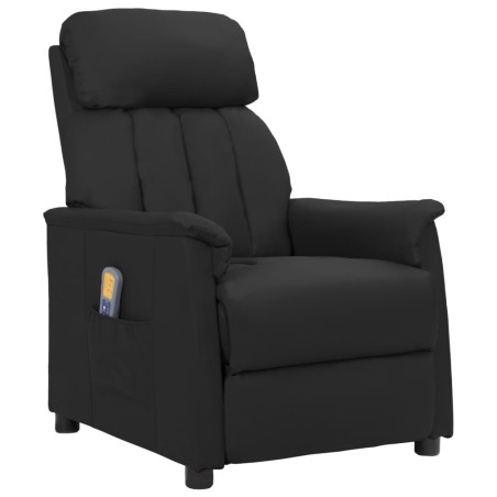 Massagesessel Schwarz Kunstleder