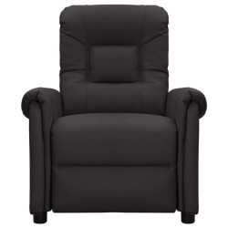 Massagesessel Schwarz Kunstleder