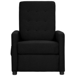 Massagesessel Schwarz Stoff
