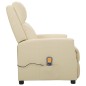 Massagesessel Creme Kunstleder Massagesessel Creme Kunstleder
