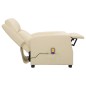 Massagesessel Creme Kunstleder Massagesessel Creme Kunstleder