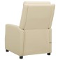 Massagesessel Creme Kunstleder Massagesessel Creme Kunstleder