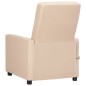 Massagesessel Creme Stoff Massagesessel Creme Stoff