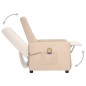 Massagesessel Creme Stoff Massagesessel Creme Stoff