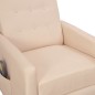 Massagesessel Creme Stoff Massagesessel Creme Stoff