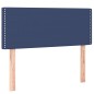 vidaXL Boxspringbett mit Matratze Blau 80x200 cm Stoff vidaXL Boxspringbett mit Matratze Blau 80x200 cm Stoff