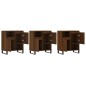 Sideboards 3 Stk. Braun Eichen-Optik Holzwerkstoff Sideboards 3 Stk. Braun Eichen-Optik Holzwerkstoff