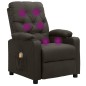 Massagesessel Taupe Stoff Massagesessel Taupe Stoff