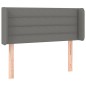 vidaXL LED Kopfteil Dunkelgrau 83x16x78/88 cm Stoff vidaXL LED Kopfteil Dunkelgrau 83x16x78/88 cm Stoff