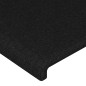 vidaXL Bettgestell mit Kopfteil Schwarz 90x190 cm Stoff vidaXL Bettgestell mit Kopfteil Schwarz 90x190 cm Stoff