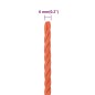 vidaXL Arbeitsseil Orange 6 mm 50 m Polypropylen vidaXL Arbeitsseil Orange 6 mm 50 m Polypropylen