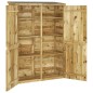 vidaXL Geräteschuppen 123x45x171 cm Massivholz Kiefer Imprägniert vidaXL Geräteschuppen 123x45x171 cm Massivholz Kiefer Imprägniert