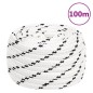 vidaXL Arbeitsseil Weiß 18 mm 100 m Polyester vidaXL Arbeitsseil Weiß 18 mm 100 m Polyester
