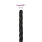 vidaXL Arbeitsseil Schwarz 8 mm 50 m Polypropylen vidaXL Arbeitsseil Schwarz 8 mm 50 m Polypropylen