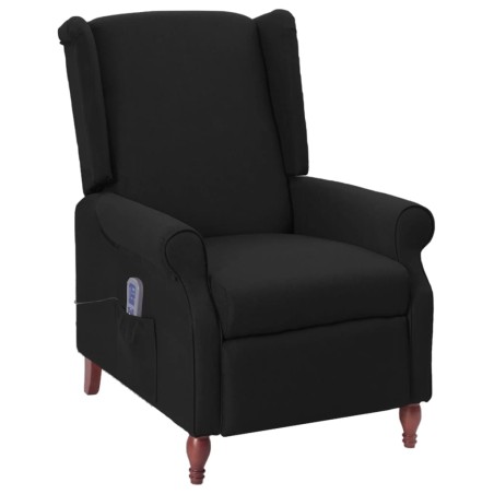 Massagesessel Schwarz Stoff