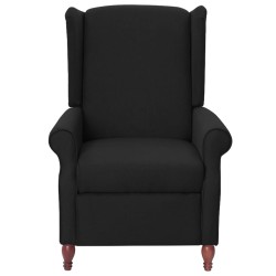 Massagesessel Schwarz Stoff