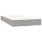 vidaXL Taschenfederkernmatratze Hellgrau 80x200x20 cm Stoff vidaXL Taschenfederkernmatratze Hellgrau 80x200x20 cm Stoff