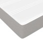 vidaXL Taschenfederkernmatratze Hellgrau 80x200x20 cm Stoff vidaXL Taschenfederkernmatratze Hellgrau 80x200x20 cm Stoff