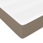vidaXL Taschenfederkernmatratze Taupe 80x200x20 cm Stoff vidaXL Taschenfederkernmatratze Taupe 80x200x20 cm Stoff