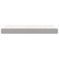 vidaXL Taschenfederkernmatratze Hellgrau 100x200x20 cm Stoff vidaXL Taschenfederkernmatratze Hellgrau 100x200x20 cm Stoff
