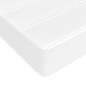 vidaXL Taschenfederkernmatratze Weiß 90x190x20 cm Kunstleder vidaXL Taschenfederkernmatratze Weiß 90x190x20 cm Kunstleder