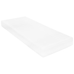 vidaXL Matratze 100 x 200 cm 7 Zonen PU Schaum 16 cm H2 H3