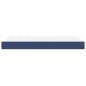 vidaXL Taschenfederkernmatratze Blau 90x190x20 cm Stoff vidaXL Taschenfederkernmatratze Blau 90x190x20 cm Stoff