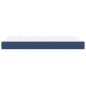 vidaXL Taschenfederkernmatratze Blau 80x200x20 cm Stoff vidaXL Taschenfederkernmatratze Blau 80x200x20 cm Stoff