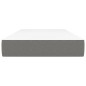 vidaXL Taschenfederkernmatratze Dunkelgrau 80x200x20 cm Stoff vidaXL Taschenfederkernmatratze Dunkelgrau 80x200x20 cm Stoff