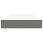 vidaXL Taschenfederkernmatratze Dunkelgrau 100x200x20 cm Stoff vidaXL Taschenfederkernmatratze Dunkelgrau 100x200x20 cm Stoff