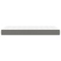 vidaXL Taschenfederkernmatratze Dunkelgrau 100x200x20 cm Stoff vidaXL Taschenfederkernmatratze Dunkelgrau 100x200x20 cm Stoff