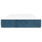 vidaXL Taschenfederkernmatratze Dunkelblau 100x200x20 cm Samt vidaXL Taschenfederkernmatratze Dunkelblau 100x200x20 cm Samt