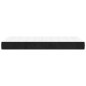 vidaXL Taschenfederkernmatratze Schwarz 90x190x20 cm Samt vidaXL Taschenfederkernmatratze Schwarz 90x190x20 cm Samt