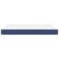 vidaXL Taschenfederkernmatratze Blau 140x190x20 cm Stoff vidaXL Taschenfederkernmatratze Blau 140x190x20 cm Stoff
