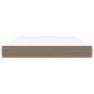 vidaXL Taschenfederkernmatratze Taupe 140x190x20 cm Stoff vidaXL Taschenfederkernmatratze Taupe 140x190x20 cm Stoff