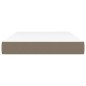 vidaXL Taschenfederkernmatratze Taupe 120x200x20 cm Stoff vidaXL Taschenfederkernmatratze Taupe 120x200x20 cm Stoff