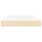 vidaXL Taschenfederkernmatratze Creme 120x200x20 cm Stoff vidaXL Taschenfederkernmatratze Creme 120x200x20 cm Stoff