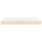 vidaXL Taschenfederkernmatratze Creme 120x200x20 cm Stoff vidaXL Taschenfederkernmatratze Creme 120x200x20 cm Stoff