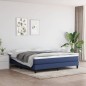 vidaXL Taschenfederkernmatratze Blau 180x200x20 cm Stoff vidaXL Taschenfederkernmatratze Blau 180x200x20 cm Stoff