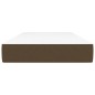 vidaXL Taschenfederkernmatratze Dunkelbraun 100x200x20 cm Stoff vidaXL Taschenfederkernmatratze Dunkelbraun 100x200x20 cm Stoff